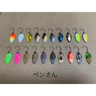 ベルベットアーツ　フォルテ2.1g 全色20枚セット(ルアー用品)