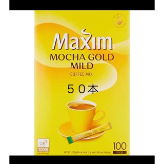 マキシン(Maxim)の韓国　Maxim Coffee Mix モカゴールド　インスタントコーヒー(コーヒー)