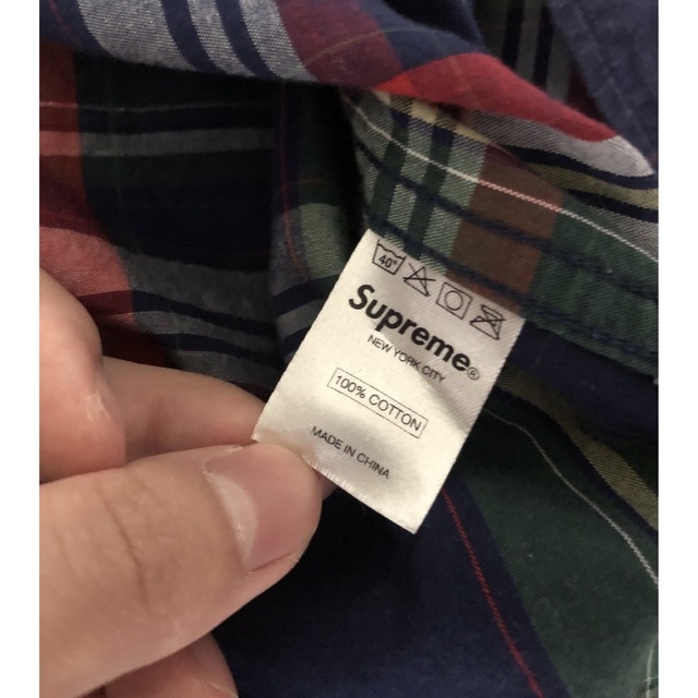 Supreme(シュプリーム)の古着 Supreme チェックシャツ ネルシャツ サイズL メンズのトップス(シャツ)の商品写真