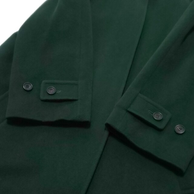 極美品/希少カラー】Aquascutum アンゴラ混ステンカラーコート 極美品/希少カラー】Aquascutum アンゴラ混ステンカラーコート