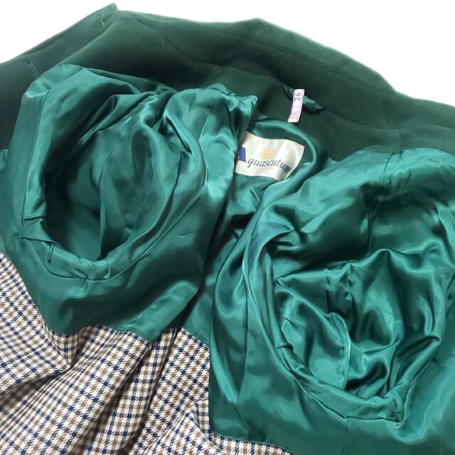 極美品/希少カラー】Aquascutum アンゴラ混ステンカラーコート 極美品/希少カラー】Aquascutum アンゴラ混ステンカラーコート