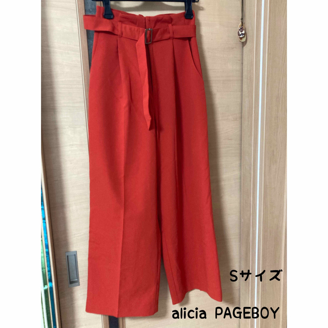 alicia PAGEBOY ページボーイ カジュアルパンツ ワイドパンツ | フリマアプリ ラクマ