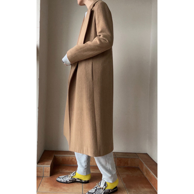 camel long coat 3