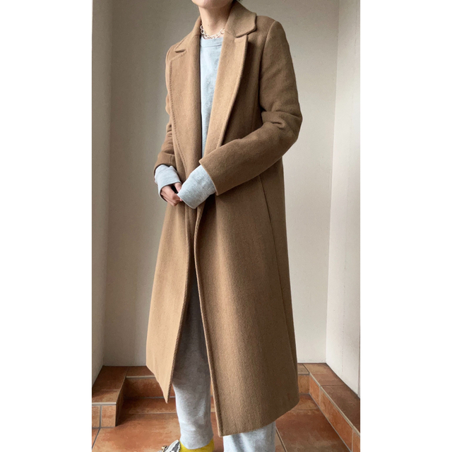 camel long coat 2
