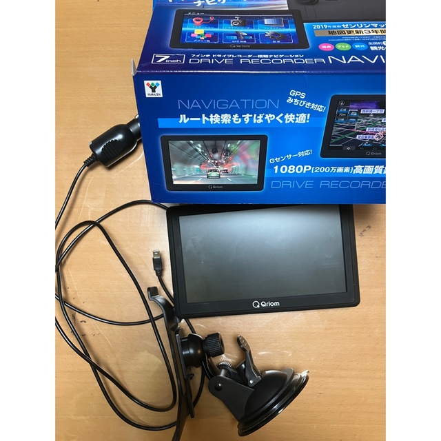 カーナビ/カーテレビ値下げしました　Qriom 7インチ　ドライブレコーダー搭載ナビゲーション