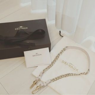 2022 DELVAUX デルヴォー ストラップ 淡いピンク-