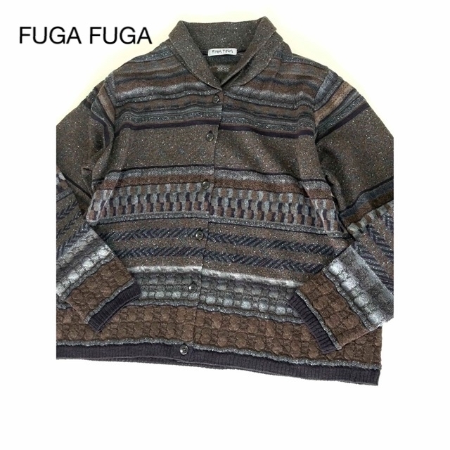 新品・40,700円☆FUGA FUGA/ニットカーディガン ジャケット