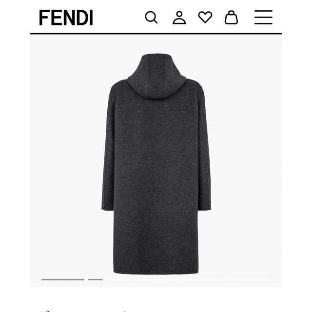 FENDI(フェンディ)のFENDI フェンディ リバーシブル ダッフルコート メンズ メンズのジャケット/アウター(ダッフルコート)の商品写真