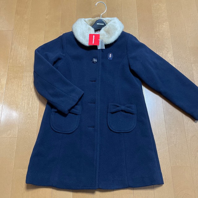 mikihouse(ミキハウス)のミキハウスコート130 キッズ/ベビー/マタニティのキッズ服女の子用(90cm~)(コート)の商品写真