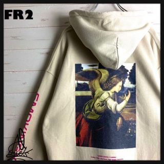 【即完売モデル】FR2 絵画 バックプリント 入手困難 超人気 パーカー