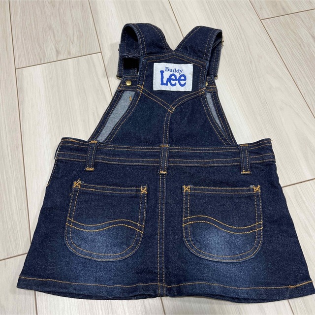 Lee(リー)のLee オーバーオール　スカート　80cm キッズ/ベビー/マタニティのキッズ服女の子用(90cm~)(スカート)の商品写真