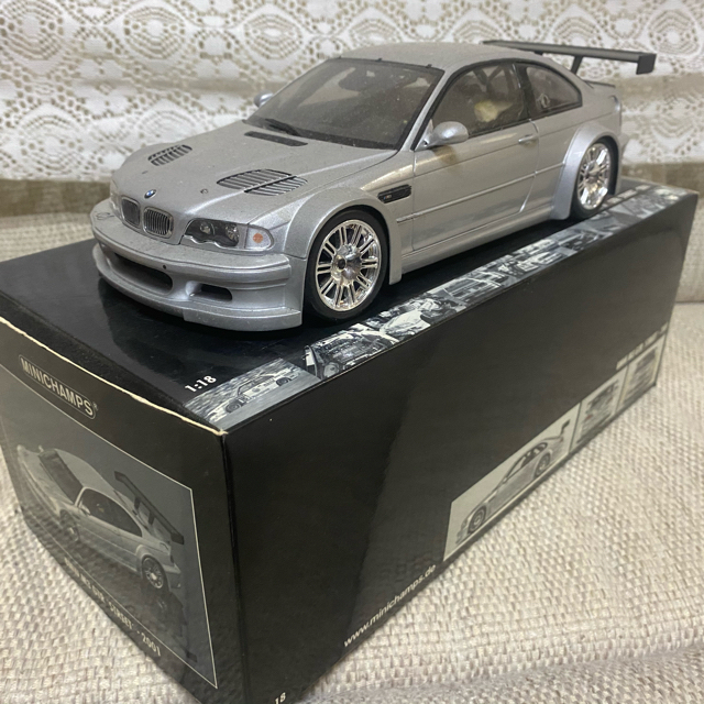 PMA 1/18 BMW M3 GTR ストリート 2001年 シルバー Street Silver PMA 1/18 BMW M3 GTR ストリート 2001年 シルバー Street Silver