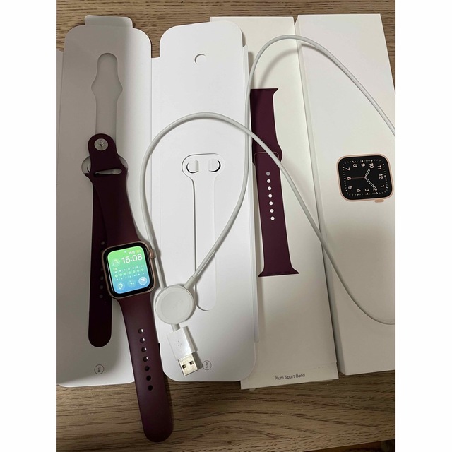 美品★AppleWatch SE 40mmゴールド