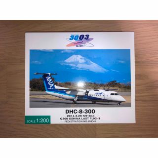 エーエヌエー(ゼンニッポンクウユ)(ANA(全日本空輸))のANA DHC-8-300  1/200模型(模型/プラモデル)