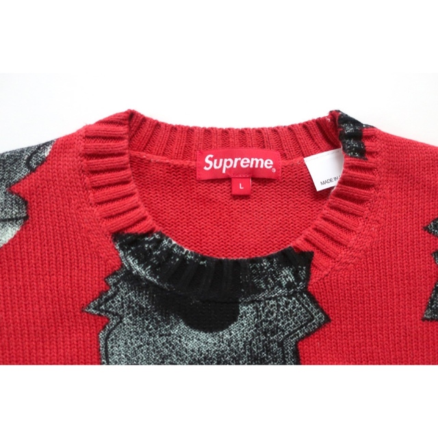 Supreme nate lowman sweater White L