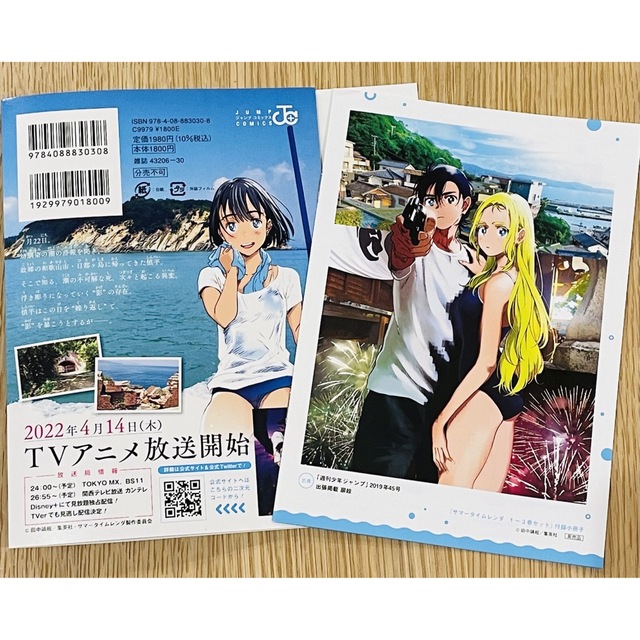 USED) Booklet - Illustration book - Summertime Render (サマータイムレンダ ミニ画集)