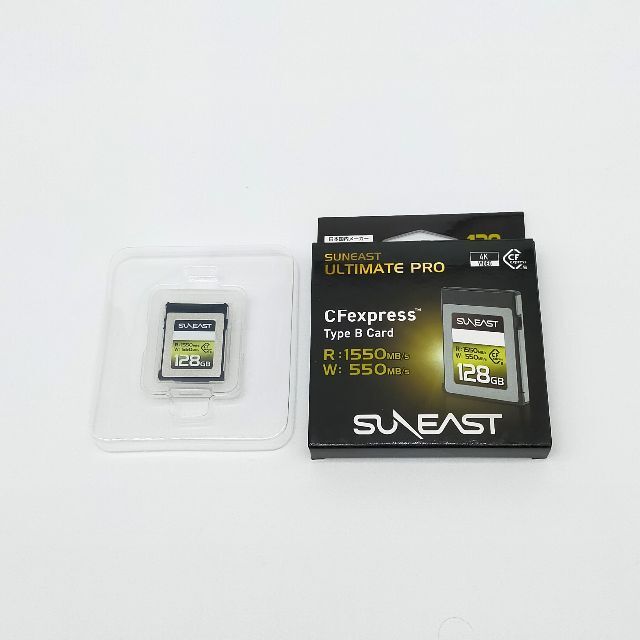 SUNEAST ULTIMATE CFexpressType Bカード128GBの+