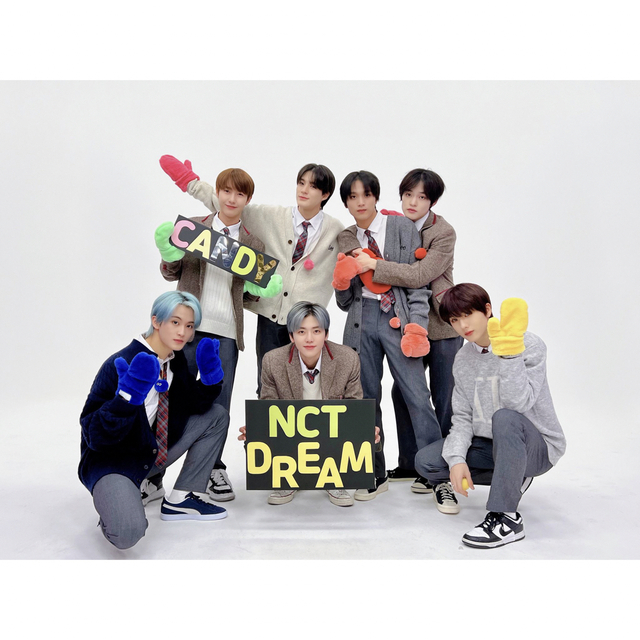 NABI46NCT DREAM ロンジュン　CANDY MD ミトン 手袋  トレカ　グッズ