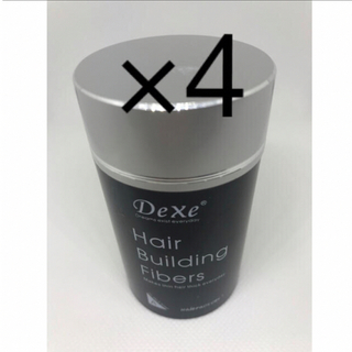 Dexe ／デクセ　ヘアビルディングファイバー×4個color:ダークブラウン(ヘアケア)