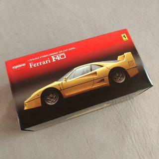 [極上希少品] 京商 1/18 FERRARI F40 イエロー(ミニカー)