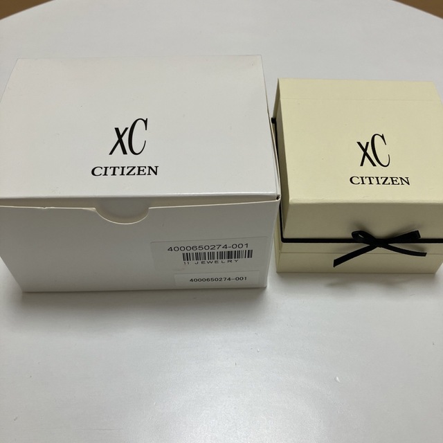 CITIZEN(シチズン)の外箱と付属品のみ　CITIZEN XC 用 レディースのファッション小物(腕時計)の商品写真