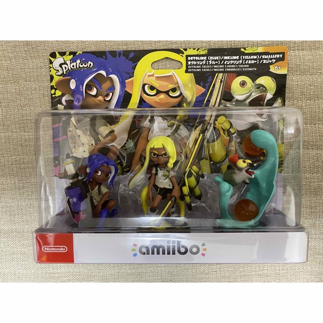 任天堂(ニンテンドウ)のamiibo(アミーボ) スプラトゥーンシリーズ　トリプルセット エンタメ/ホビーのフィギュア(ゲームキャラクター)の商品写真