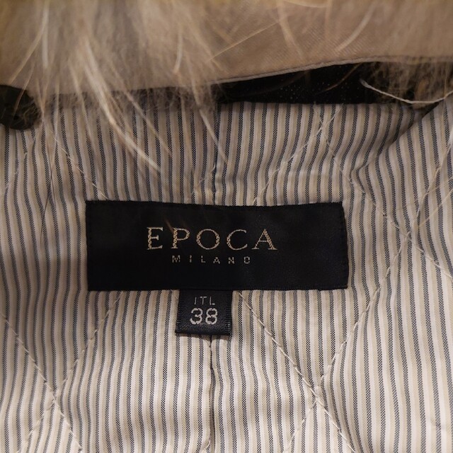 EPOCA(エポカ)のEPOCA エポカ 美品 ファー付きデニムジャケット レディースのジャケット/アウター(Gジャン/デニムジャケット)の商品写真