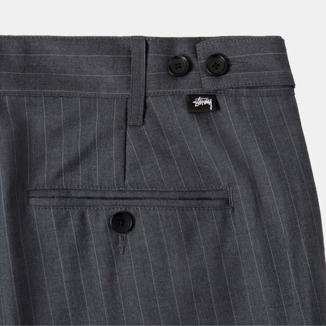 Stussy Striped Volume Pleated Trouser