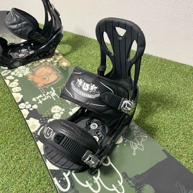 BURTON(バートン)の初心者おすすめ！バートン BLUNT PRIMO カスタム スノーボードセット スポーツ/アウトドアのスノーボード(ボード)の商品写真