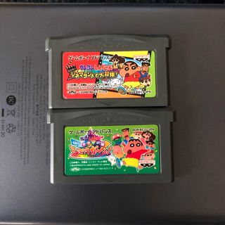 ゲームボーイアドバンス(ゲームボーイアドバンス)のGBA ゲームボーイアドバンス　クレヨンしんちゃんセット(携帯用ゲームソフト)