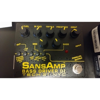 【使用感：強】Tech21 Sansamp Bass Driver DI V2(ベースエフェクター)