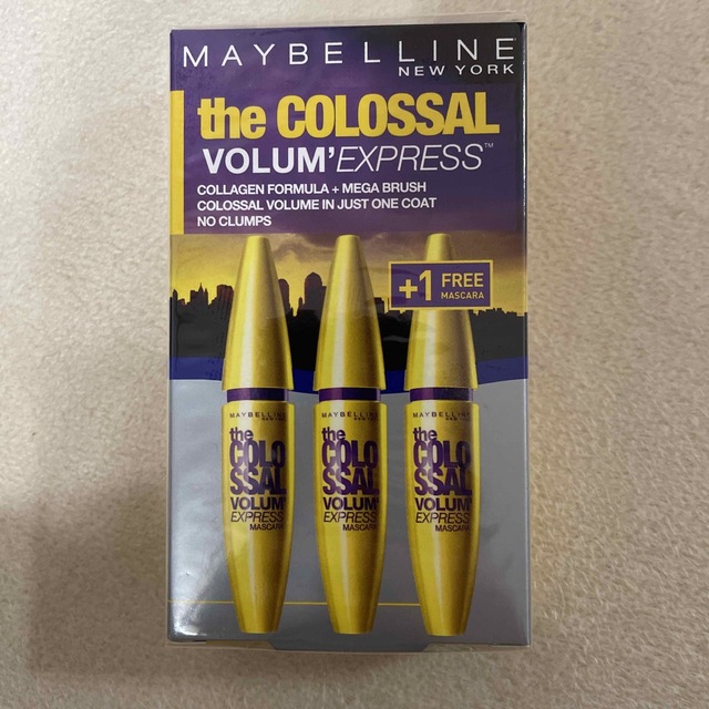 MAYBELLINE(メイベリン)の新品未使用　メイベリン　コロッサル　ボリュームエクスプレス　マスカラ コスメ/美容のベースメイク/化粧品(マスカラ)の商品写真