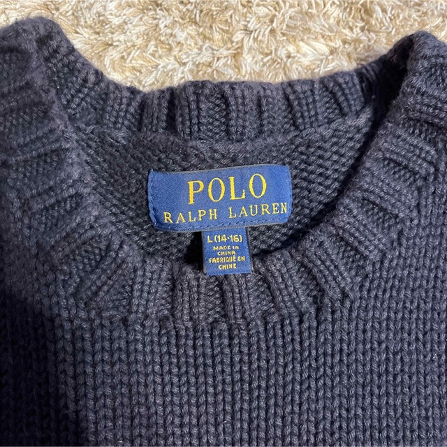 POLO RALPH LAUREN(ポロラルフローレン)のPOLO RALPH  LAUREN 星条旗　セーター キッズ/ベビー/マタニティのキッズ服男の子用(90cm~)(ニット)の商品写真