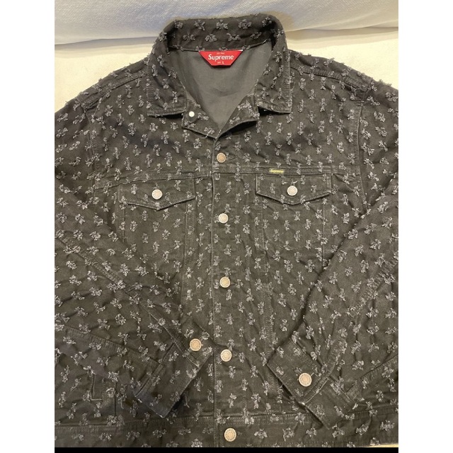 Supreme Hole Punch Denim Trucker Jacket