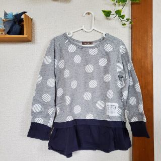 ニコフラート(nicohrat)のキッズ　120　トレーナー(Tシャツ/カットソー)