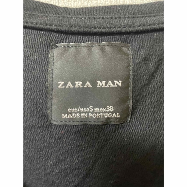 ZARA(ザラ)のZARA MAN ザラ 刺繍V.R. Tシャツ　S メンズのトップス(Tシャツ/カットソー(半袖/袖なし))の商品写真