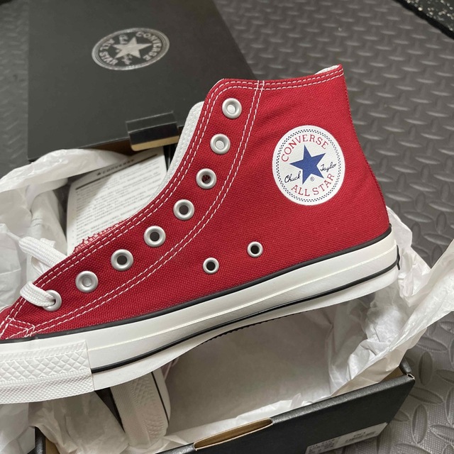 CONVERSE(コンバース)の【新品未使用】コンバース 赤 26.5センチ メンズの靴/シューズ(その他)の商品写真