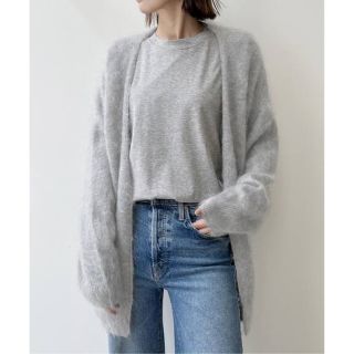 アパルトモンドゥーズィエムクラス(L'Appartement DEUXIEME CLASSE)の【HAVEL studio】CASHMERE FUR CARDIGAN(カーディガン)