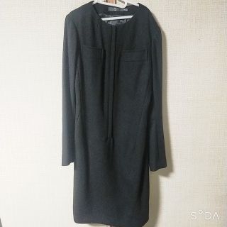 ジルサンダー(Jil Sander)の未使用新品 レア ユニクロ＋Ｊワンピース(長袖)ジルサンダー(ひざ丈ワンピース)