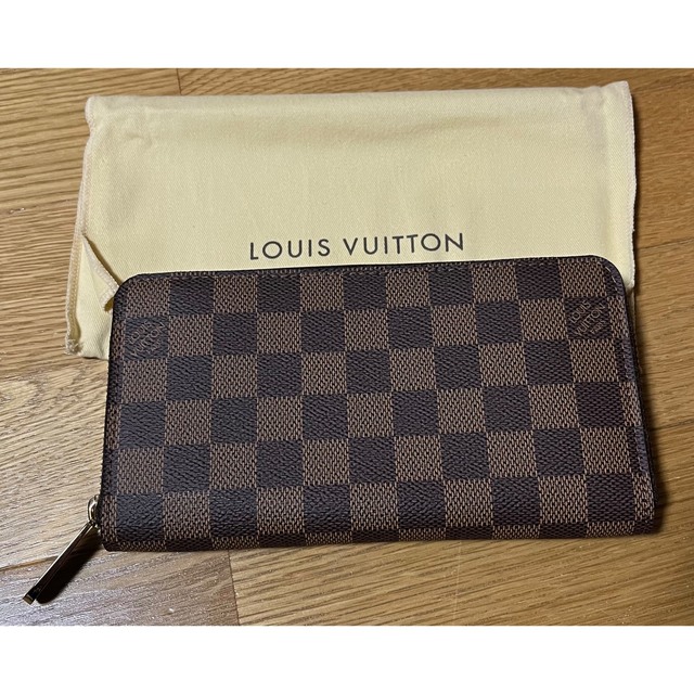 LOUIS VUITTON - 未使用 ルイヴィトン ダミエ 長財布 ジッピー