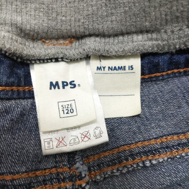 MPS(エムピーエス)のRight-on　キッズ　デニム　120　mps キッズ/ベビー/マタニティのキッズ服男の子用(90cm~)(Tシャツ/カットソー)の商品写真