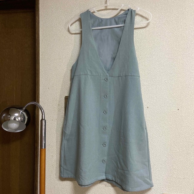 GU(ジーユー)の【150】GU＊ジャンパースカート キッズ/ベビー/マタニティのキッズ服女の子用(90cm~)(ワンピース)の商品写真