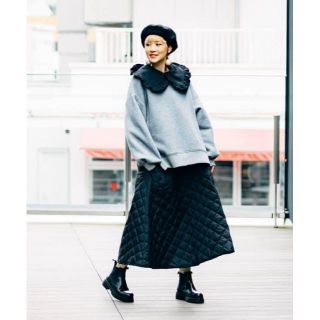 定番 完売品 新品 CAROLINA GLASER キルティング ロングスカート