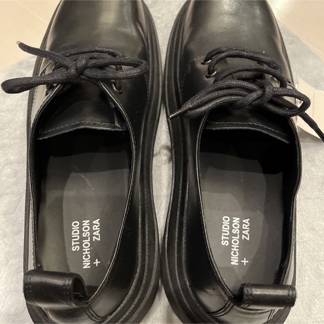 ZARA - Zara Studio Nicholson レザーシューズ 44(28.3cm)の通販 ZARA - Zara Studio Nicholson レザーシューズ 44(28.3cm)の通販
