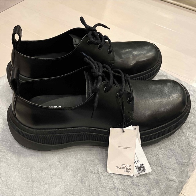 ZARA(ザラ)のZara Studio Nicholson レザーシューズ 44(28.3cm) メンズの靴/シューズ(その他)の商品写真