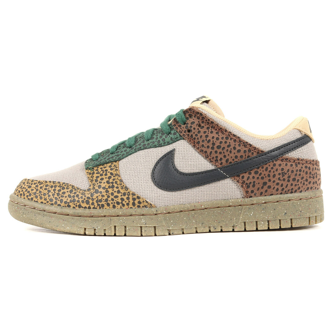 NIKE ナイキ サイズ:27.5cm DUNK LOW SAFARI GOLDEN MOSS (DX2654-200) 2022年 ダンク ロー サファリ ゴールデンモス カカオワウ オフノワール サイズ：US9.5 シューズ 靴【メンズ】