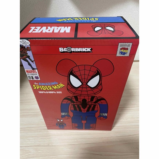 BE@RBRICK SPIDER-MAN 100％＆400％　新品未開封