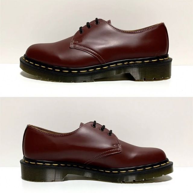 Dr.Martens(ドクターマーチン)の未使用 ドクターマーチン × コムデギャルソン ３ホール レザーシューズ 英国製 レディースの靴/シューズ(ローファー/革靴)の商品写真