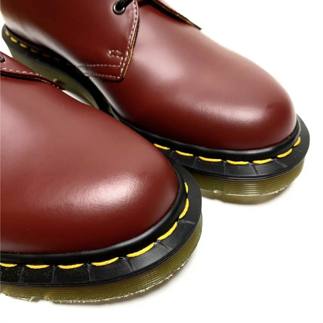 美品 英国製 コムコム × Dr.Martens レザー タッセル ローファー