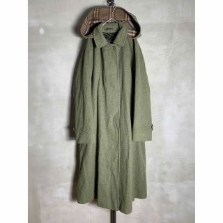 バーバリー(BURBERRY)のSpecial vintage Burberry alpaca coat 一枚袖(ロングコート)